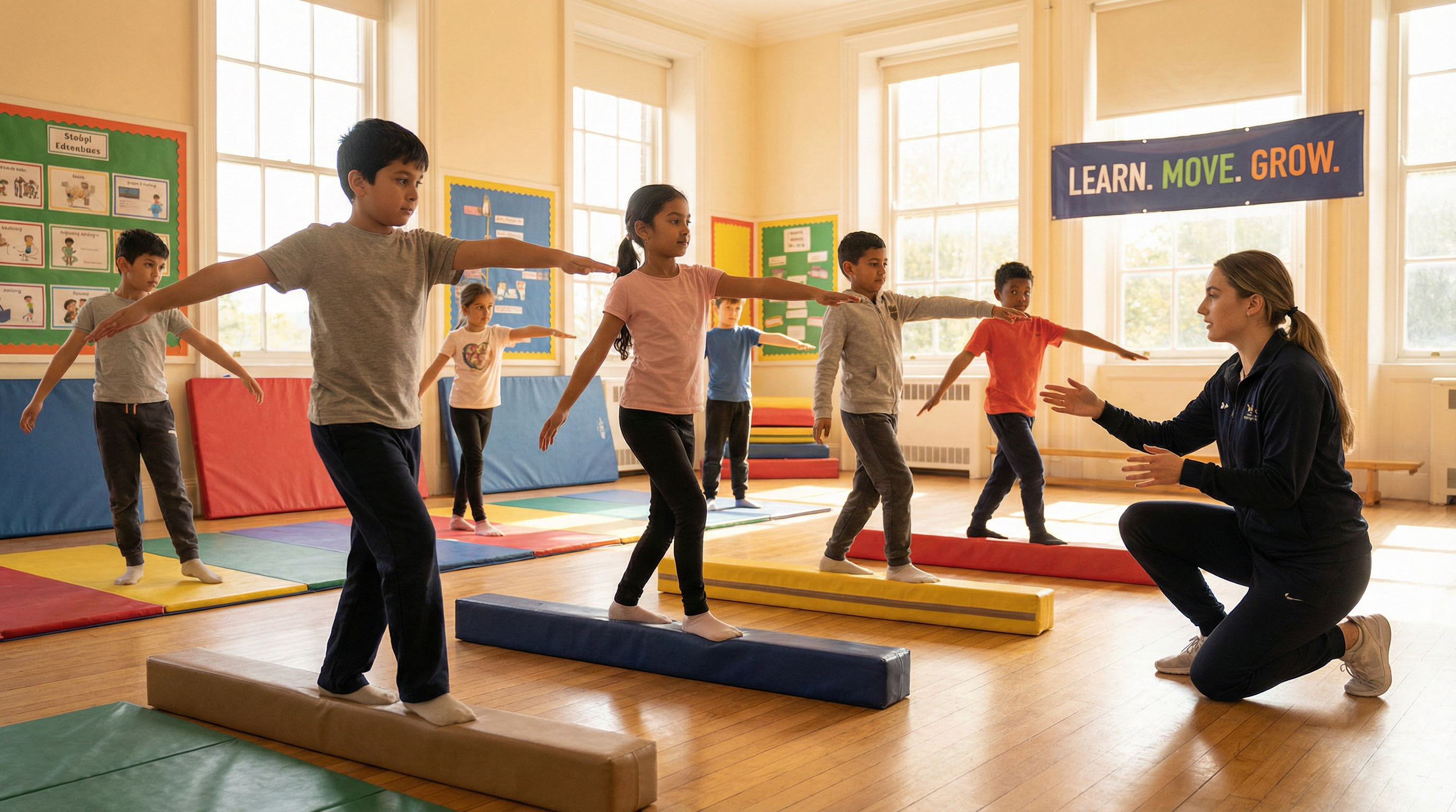 Děti v pohybové aktivitě